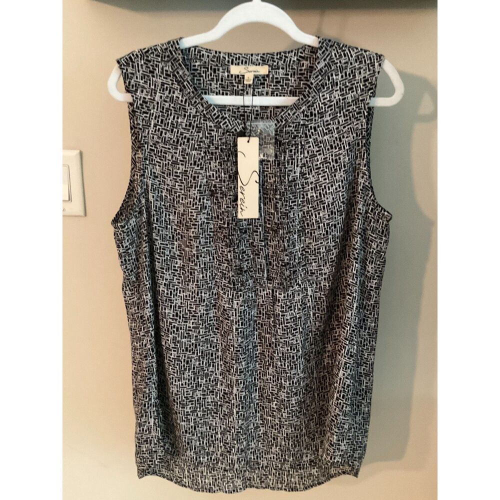 Serein - Audrianah - Pleat Detail Blouse - Retail $64 - Brand New!